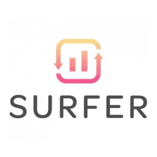 Logo de Surfer SEO